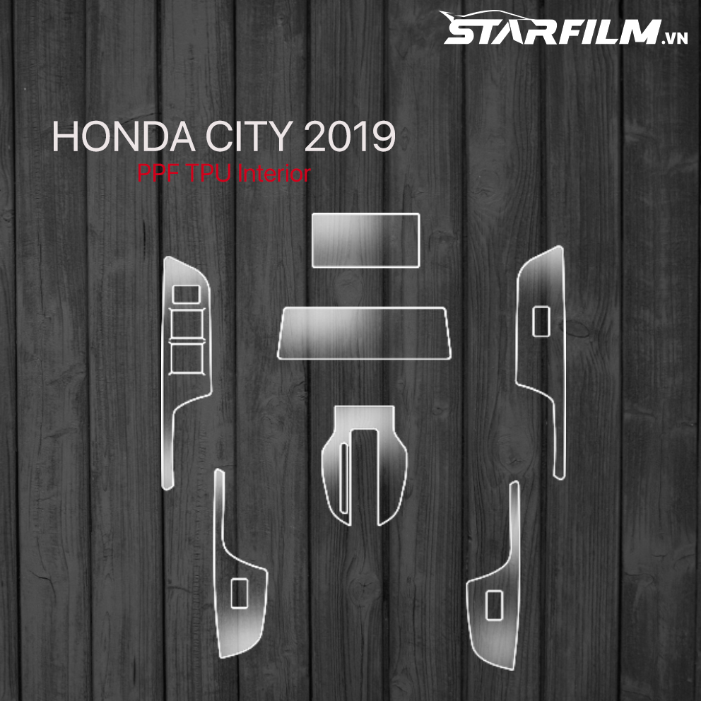 Honda City TOP 2021 PPF TPU chống xước tự hồi phục STAR FILM